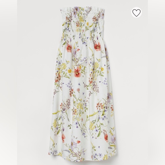 H&M Smocked Floral Dress - Picture 1 of 4